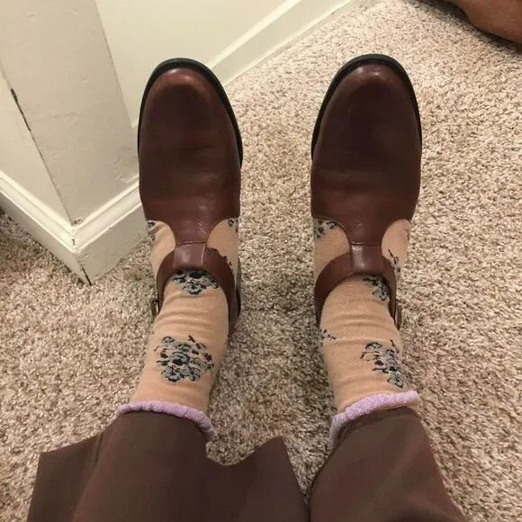 90s vintage leather sandals by Westies - Picture 4 of 6